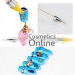 instrument cu rasina pentru strasuri cu 2 capete de unghii IS060